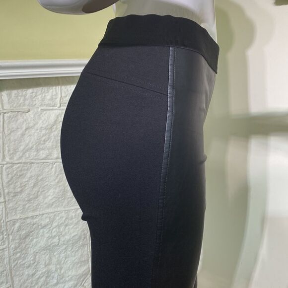 Sam Edelman Faux Leather & Knit Leggings - Picture 5 of 12